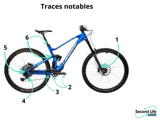 Producto renovado - Lapierre Spicy CF Team Sram X01 Eagle 12V 29' All Mountain Bike Azul 2023