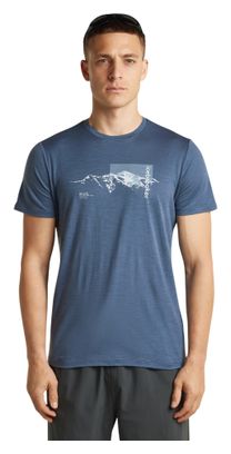 Icebreaker Merinos 150 Tech Lite Funktions-T-Shirt für Herren, blau