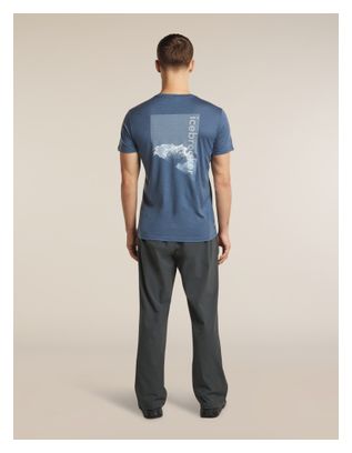 Icebreaker Merinos 150 Tech Lite Funktions-T-Shirt für Herren, blau