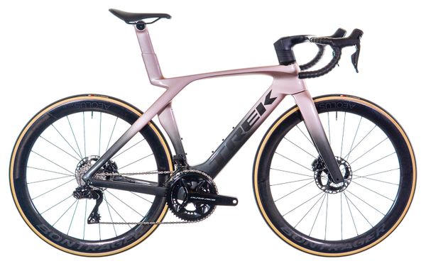 Vélo d'exposition - Vélo de Route Trek Madone SLR 9 P.One Dura-Ace Di2 12V 700 mm Rose/Anthracite Gén 7