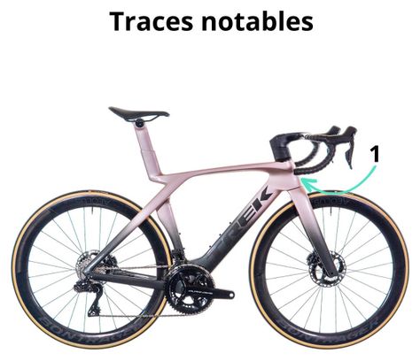 Vélo d'exposition - Vélo de Route Trek Madone SLR 9 P.One Dura-Ace Di2 12V 700 mm Rose/Anthracite Gén 7