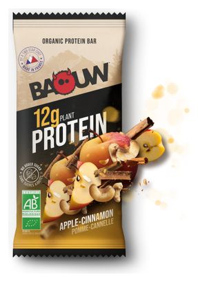 Barre Protéinée BIO Baouw Pomme Cannelle 50g