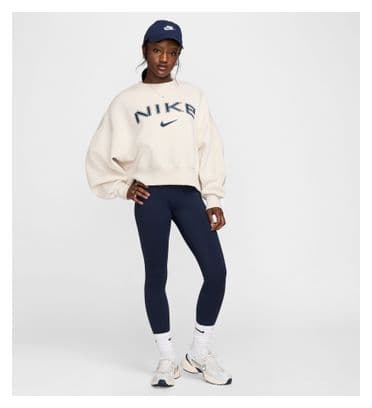 Collant 7/8 Nike One High Rise Bleu Femme