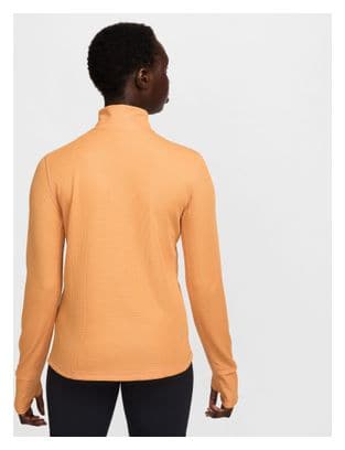 Dri-Fit Trail Orange 1/2 zip top