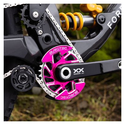 Paire de Protège-plateau Burgtec Rose