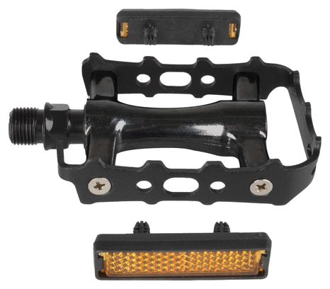 Pédales en aluminium MTB Fixie Prism 9/16 pouces roulement à glissement