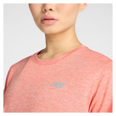 Maglia a maniche corte New Balance Athletics Coral da donna