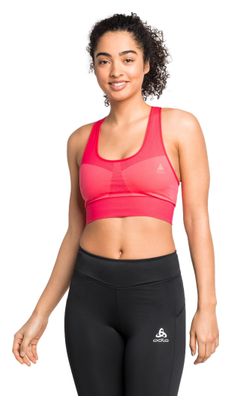 Damen Odlo Seamless Medium Bralette Rosa