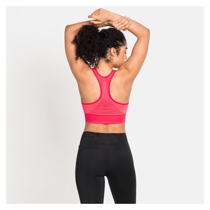 Damen Odlo Seamless Medium Bralette Rosa