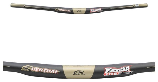 Renthal Fatbar Lite Carbon MTB-Lenker 31,8 mm 760 mm Schwarz