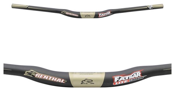 Renthal Fatbar Lite Carbon MTB-stuur 31,8 mm 760 mm Zwart