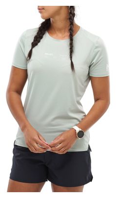 Maglietta tecnica Millet Intense verde da donna