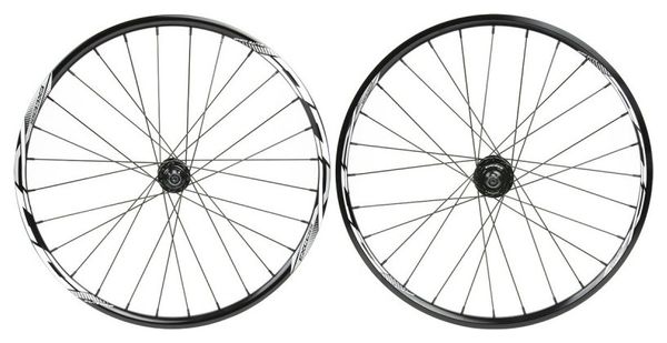 Excess XLC-2 Mini/Expert Wielpaar | 406x19.5mm | 36H Gat Wielen Zwart