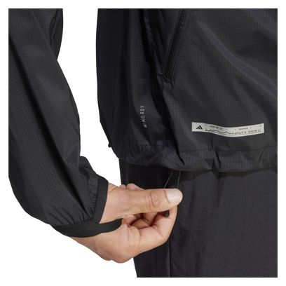 Windjacke adidas Performance Ultimate Run Schwarz