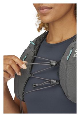 Mochila de senderismo para mujer Rab Muon ND40L Blanco/Gris
