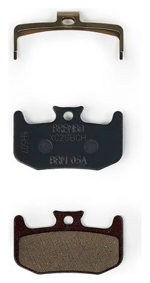 Par de pastillas Brembo GR-PRO semimetálicas