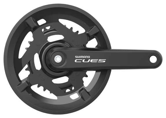 Shimano Cues FC-U4010-2 Platos y bielas 46/30T 9/10S Negro