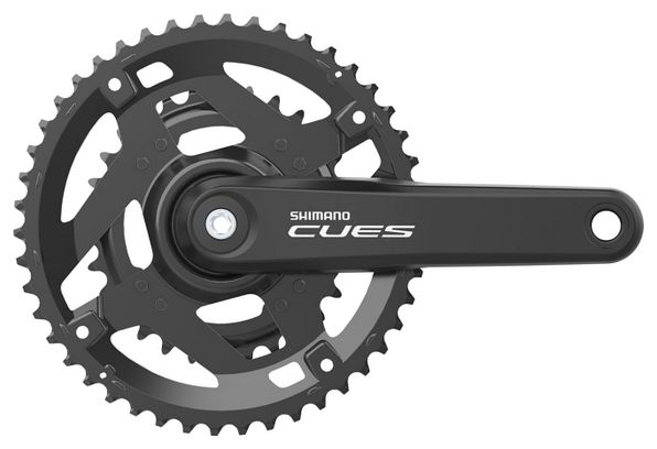 Shimano Cues FC-U4010-2 Crankset 46/30T 9/10S Zwart