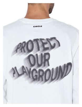 Wit Circle Supernatural T-shirt voor heren