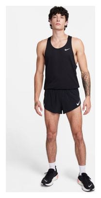 Pantalón Corto Nike AeroSwift 2in Split Negro Hombre