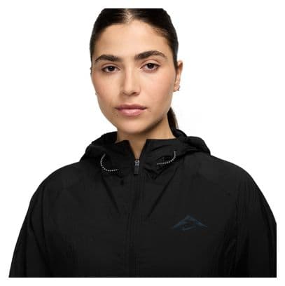 Veste coupe-vent Nike Trail Noir Femme