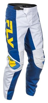 Fly Racing F-16 broek Blauw/Wit/Geel