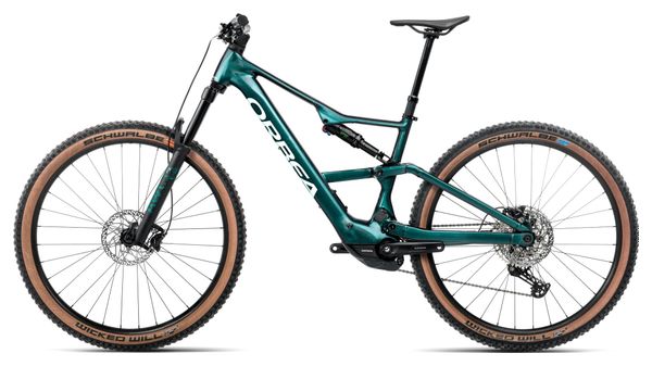 Orbea Rise SL H30 MTB eléctrica de suspensión total Shimano Deore 12S 540 Wh 29'' Escape Verde Splash Ice Green 2026