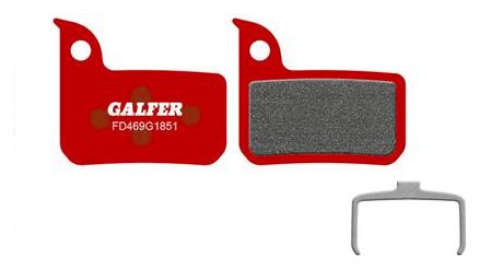 Coppia di pastiglie freno Galfer Semi-metalliche Sram HDR, Red 22, Force, Rival, Level, Level TLM / Ultimate Advanced