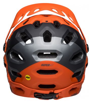 Helmet with Removable Chin Bell Super 3R Mips Orange Black