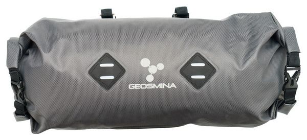 Borsa da manubrio Geosmina Bikepacking 10L Grigio