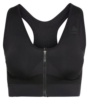 Reggiseno alto senza cuciture Odlo da donna nero