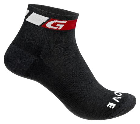 GRIPGRAB Summer Socks LOW CUT Nero