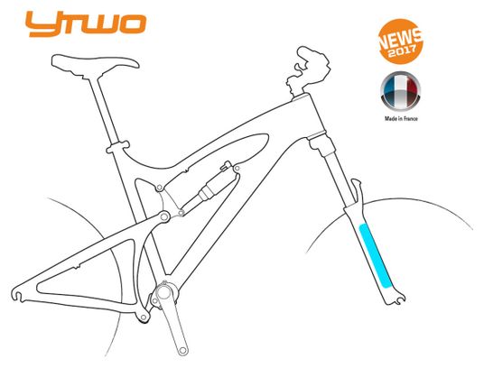 Fork Kit YTWO (2 pezzi) 0.30mm trasparente