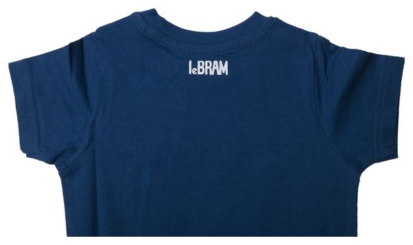 Camiseta juvenil LeBram Teddy Azul