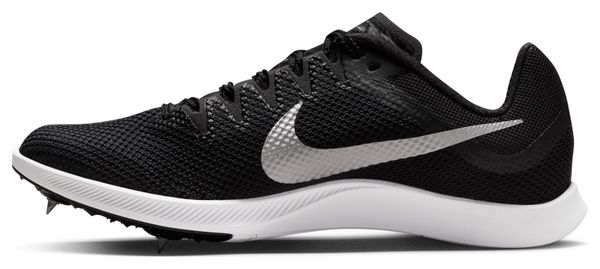 Chaussures d'Athlétisme Nike Zoom Rival Distance Noir Blanc Unisex