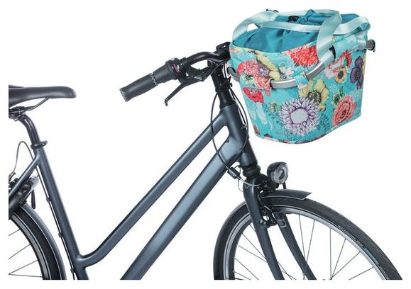 Basil Bloom Field Carry All Front Basket KF 15L Blue
