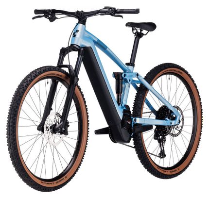 Cube Stereo Hybrid 120 Pro 750 Electric Full Suspension MTB Shimano Deore 12S 750 Wh 29'' Sage Metallic Blue 2023