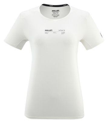 Maglietta tecnica Millet Intense bianca da donna