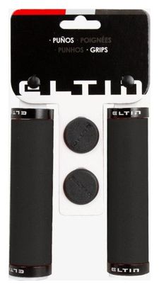 Poignées Eltin Silicone Touch Noir fermetures Noir