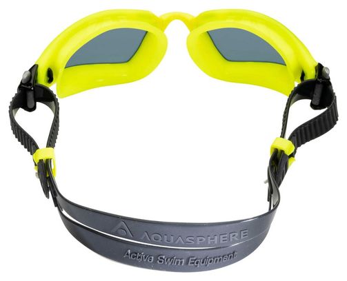 Aquasphere Kayenne Pro Triathlon-Schwimmbrille Rauch / Gelb