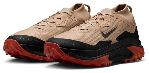 Nike ACG Zegama Trail GTX Men's Trail Running Shoes - Beige/Black/Red