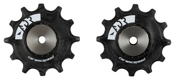 Pair of Ceramicspeed Alpha Bearings for SRAM XPLR D1 (Black)