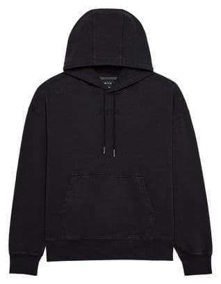 Fox Wordmark Hoodie Black