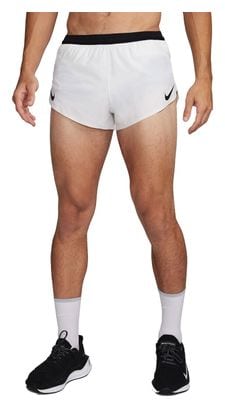 Short splité Nike AeroSwift 2in Blanc Homme