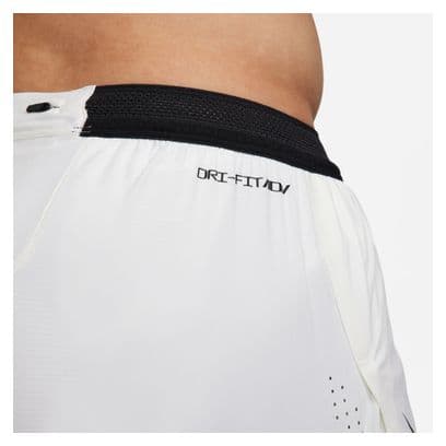 Heren Nike AeroSwift 2in White Split Short