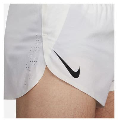 Pantalón Corto Nike AeroSwift 2in White Split para Hombre