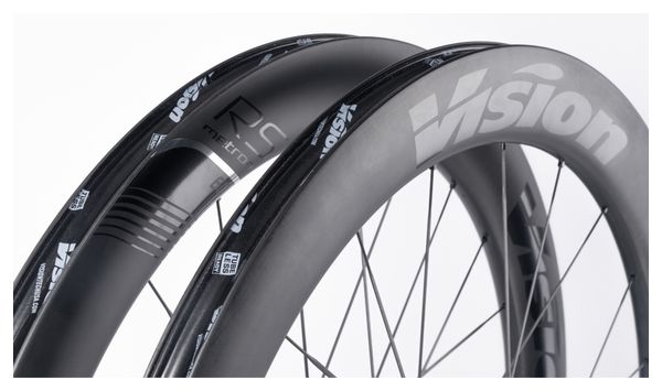 Vision Metron 60 RS 700mm Wheel Set | 12x100 - 12x142 mm | CenterLock