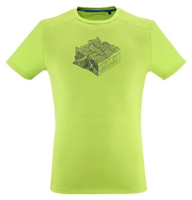 Groen Millet Kamet Map t-shirt voor heren