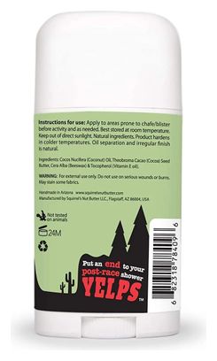 Crème anti-frottement Squirrel's Nut Butter Anti Chafe - Stick 76gr