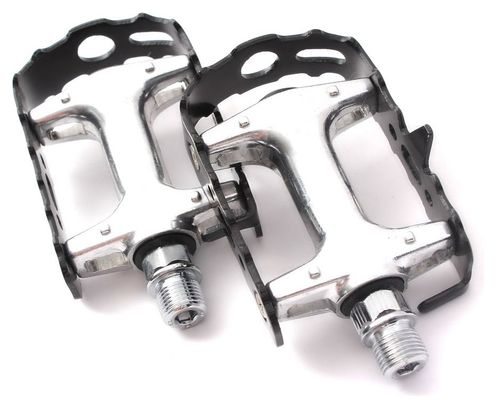 Pédales en aluminium MTB Fixie KHE 9/16 pouces